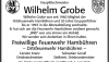 Nachruf Wilhelm Grobe